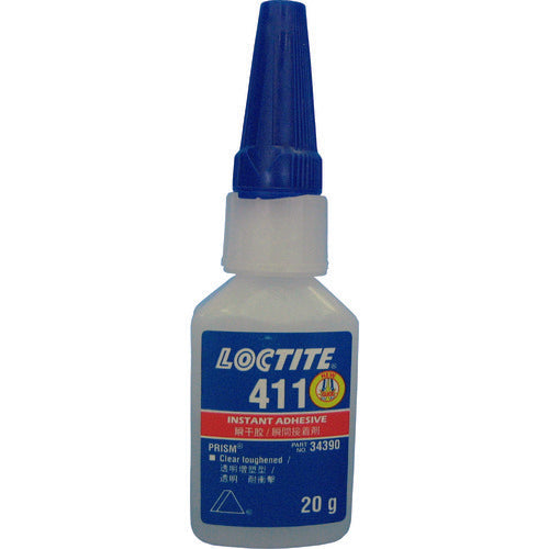 Loctite High Performance Instant Adhesive 411 20g 411-20 1 bottle