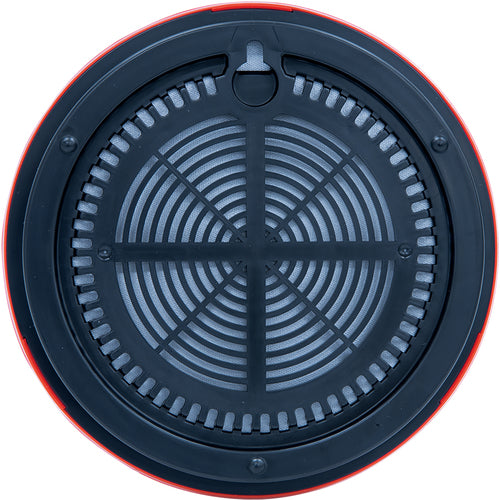 신와 온습도계 F-3L2 열사병주의 원형 15cm 레드 방우 타입 70600 1개