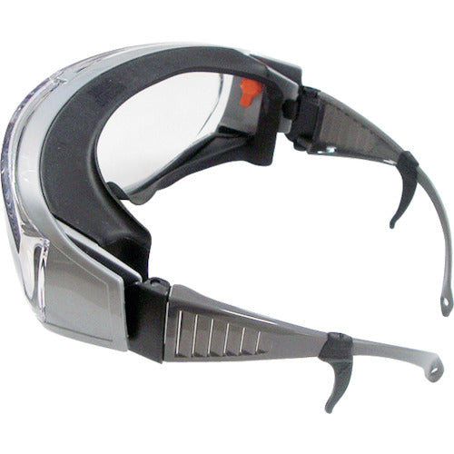 리켄 방담 고글형 보호 안경(밀폐형・안경 병용 가능・상처와 흐림에 강한 타입) M56G-H/VF-P 1개