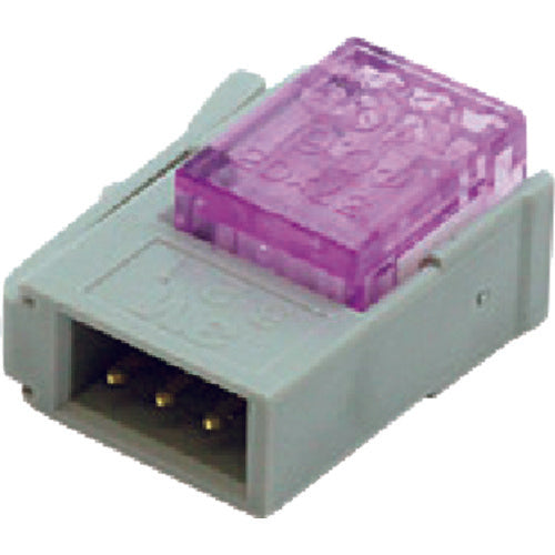 ３Ｍ　ミニ・クランプ　ワイヤーマウントプラグ　３極　37103-4080-G00 FL　1 個