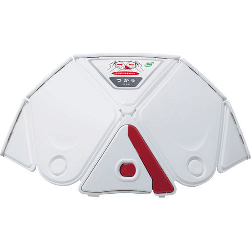 Midori Anzen Children's Disaster Prevention Folding Helmet Flatmet Kids TSC-10K White TSC-10K-W 1 pc