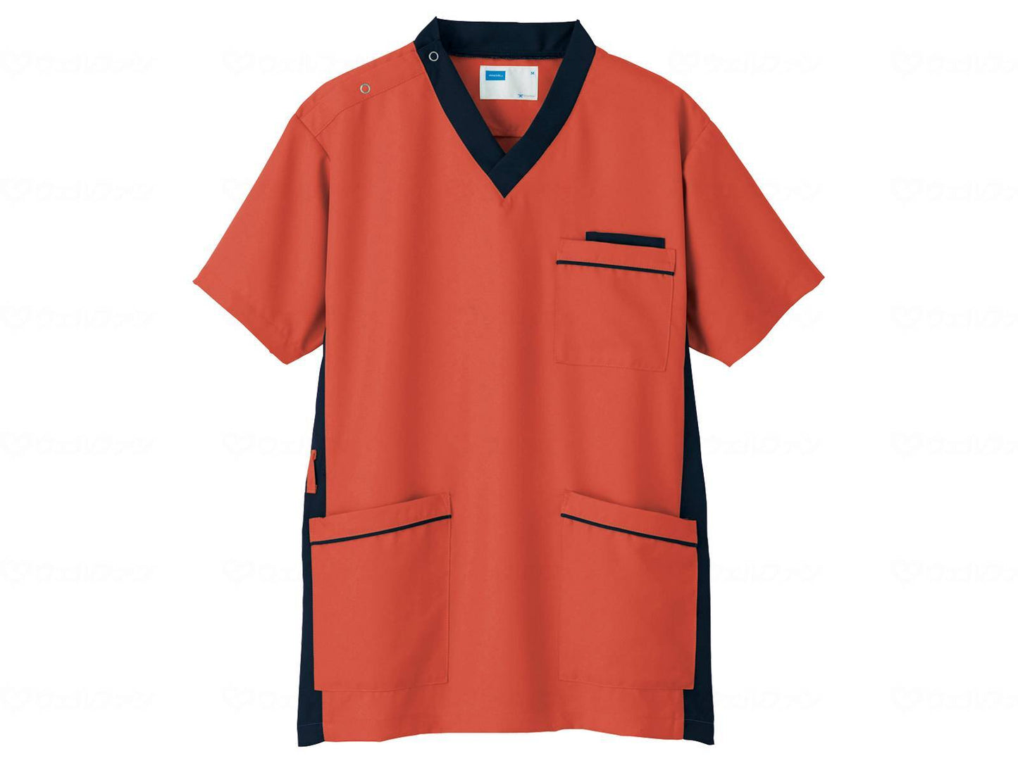 Jichodo WHISEL Unisex Scrub WH11685 Coral Pink S