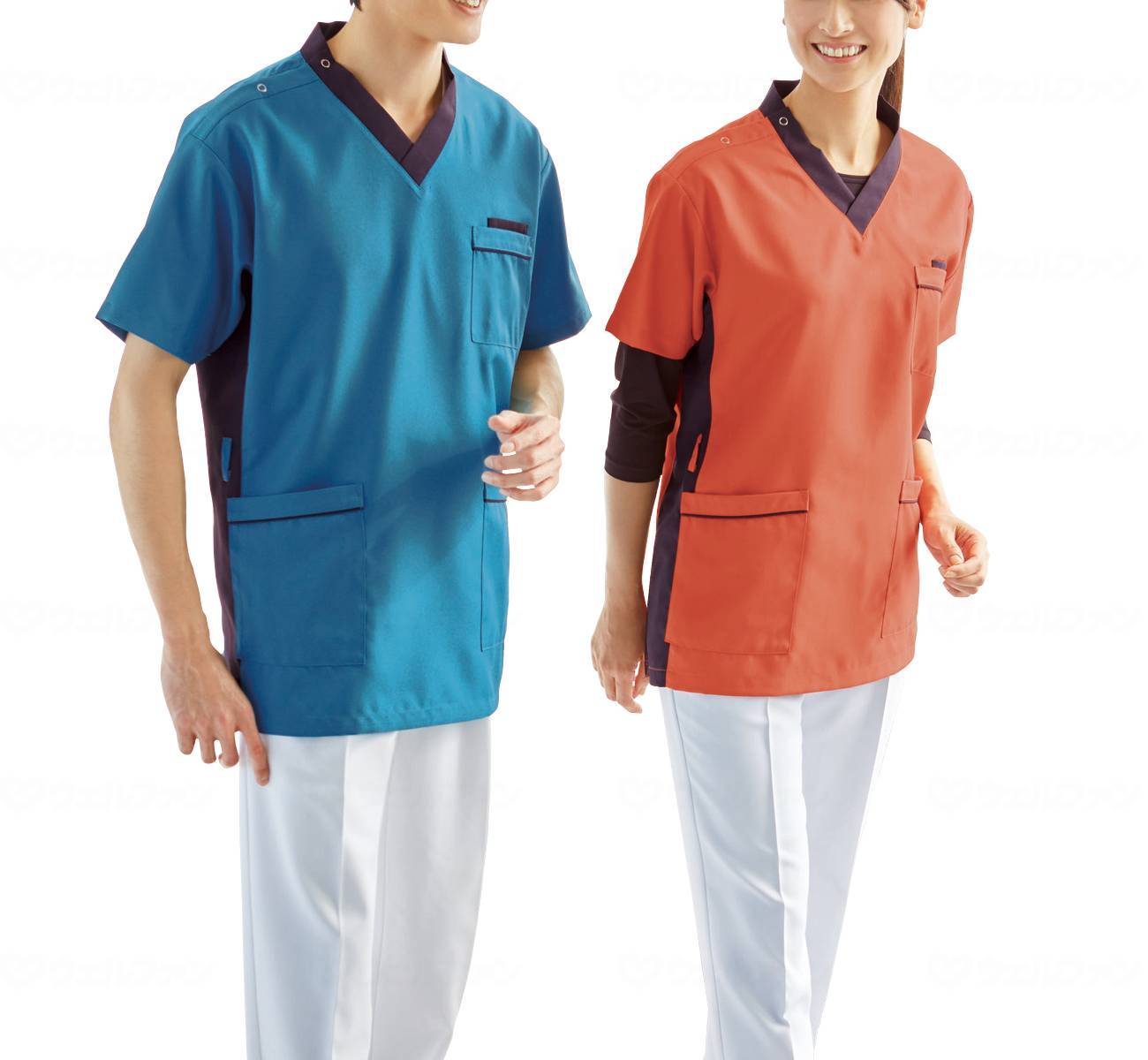 Jichodo WHISEL Unisex Scrub WH11685 Wine SS