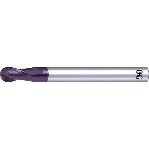 OSG Carbide End Mill WX 2-Flute Ball R0.2 3015004 WX-EBD-R0.2 1 piece