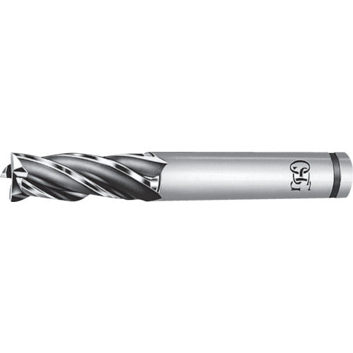 ＯＳＧ　ハイススクエアエンドミル　ＸＰＭ多刃ショート　４刃　刃径１０ｍｍ　刃長２５ｍｍ　シャンク径１０ｍｍ　８９１２０　XPM-EMS-10　1 本