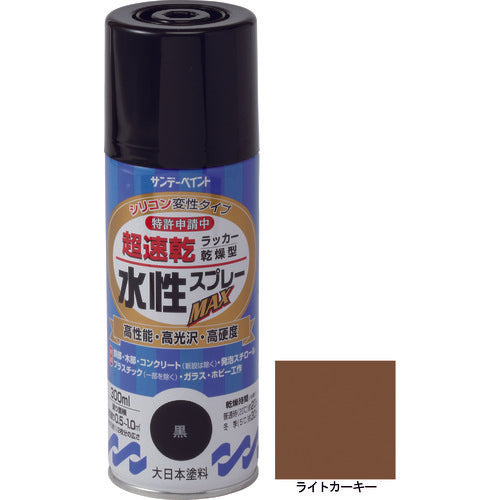 Sunday Paint Water-Based Lacquer Spray MAX 300ml Light Khaki 262014 1 Bottle