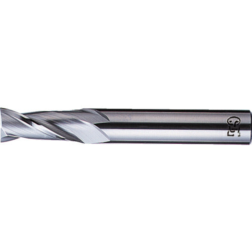 OSG Carbide Square End Mill, 2-blade short, blade diameter 8 mm, blade length 19 mm, 84016, MG-EDS-8, 1 piece