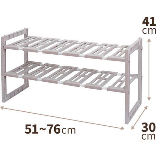 ＴＥＮＭＡ　ＦＶ　シンク下伸びるんラック　811000657　1 個