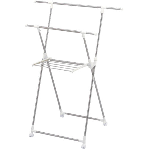 ＴＥＮＭＡ　ＰＯＲＩＳＨ伸縮式室内物干しＸ型コンパクトＰＳ−２３　811000448　1 台