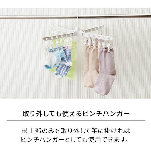 ＴＥＮＭＡ　ＰＯＲＩＳＨスタンド式物干しパラソル型２段Ｓ　ＰＳ−２４　811000449　1 台