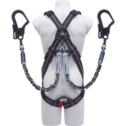 ＫＨ　フルハーネス　じゃばらストレッチ　ＸＶ型＋２丁掛けランヤード　セット　XVGSLTPWS2　1 本