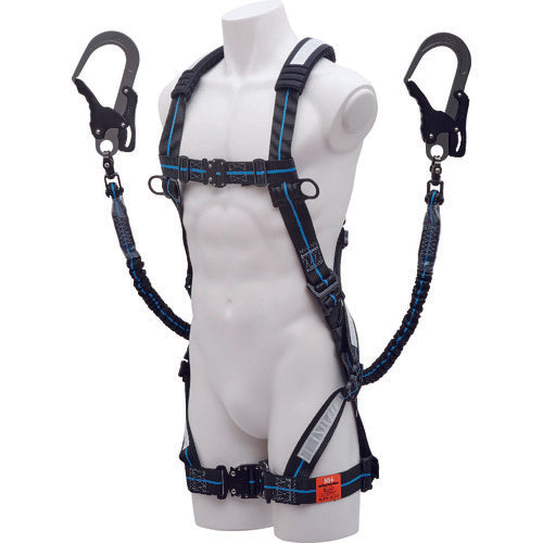 ＫＨ　フルハーネス　Ｘ型＋２丁掛けランヤード　セット　XPNBLJPWB2　1 本