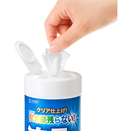 ＳＡＮＷＡ　ウェットティッシュ（液晶用）　CD-WT4K　1 Ｓ