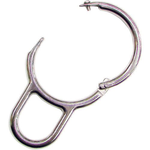 Mizumoto Stainless Steel Pipe Catch, Wire Diameter 9mm, Inner Diameter 105mm, A-2699, 1 pc
