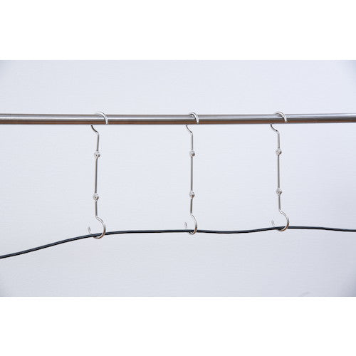 Mizumoto Stainless Steel Pipe Catch, Wire Diameter 9mm, Inner Diameter 105mm, A-2699, 1 pc