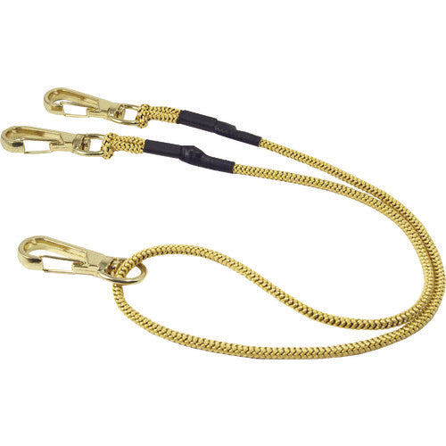 フジ矢　２丁掛けセーフティコード（３ｋｇタイプ・ゴールド）　FSC-3SW-GD　1 本