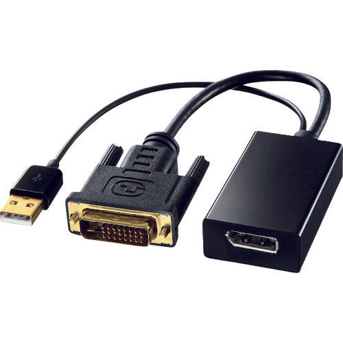 ＳＡＮＷＡ　ＤＶＩ−ＤｉｓｐｌａｙＰｏｒｔ変換アダプタ　AD-DPFDV01　1 個