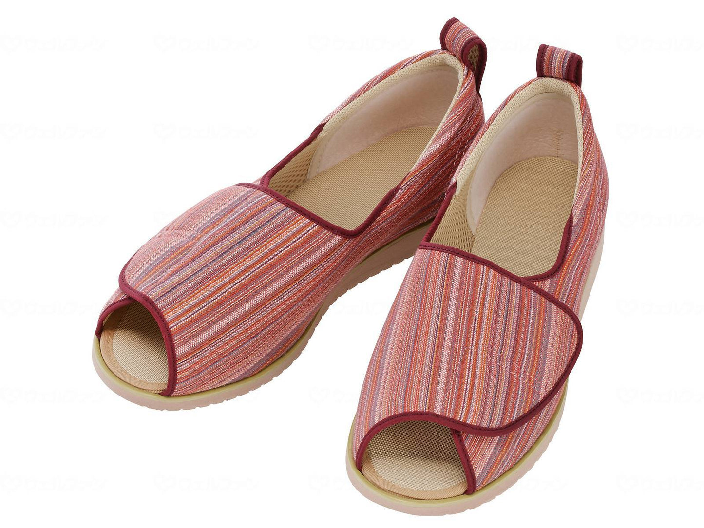 Tokutake Industry Open Nagomi Red (Stripes) L