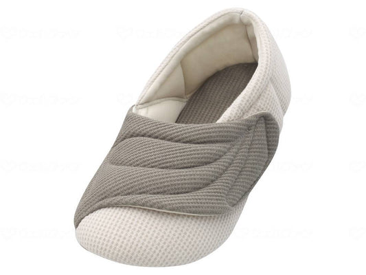 Tokutake Industry Wide Belt Waffle Gray Left M