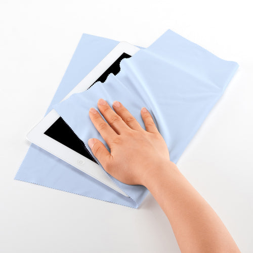 ＳＡＮＷＡ　マイクロファイバークリーニングクロス（ブルー）　CD-CC13BL　1 個