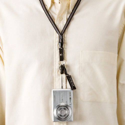 SANWA Neck Strap (Triple Cord) DG-ST14BK 1 pc