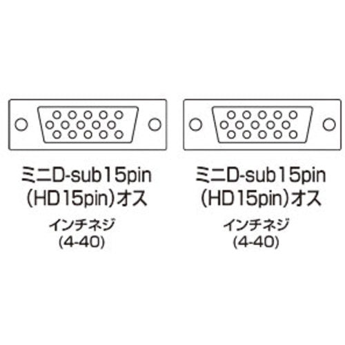 ＳＡＮＷＡ　ディスプレイケーブル２ｍ　KC-H2　1 本