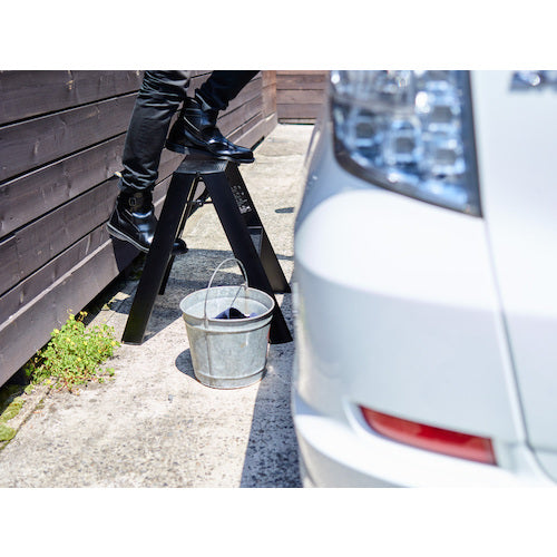 ハセガワ　踏台　ルカーノ　２ステップ　ブラック（１７０１８）　ML2.0-2(BK)　1 台