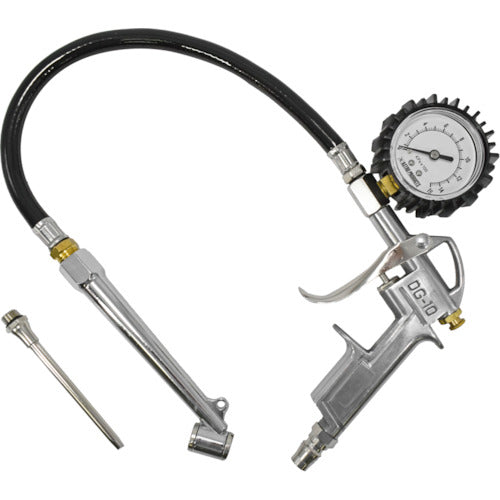 アストロプロダクツ　エアタイヤゲージ　ガンタイプ　ノズル付　2001000000869　1 台