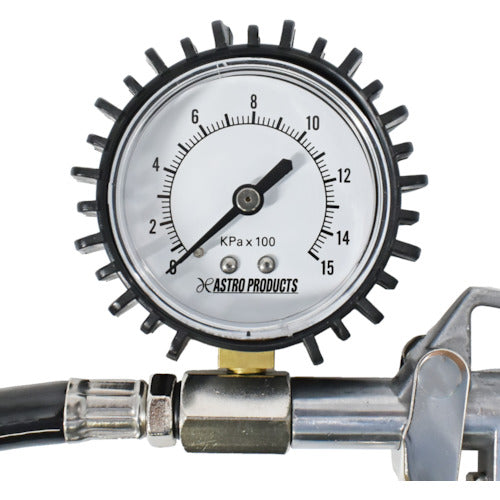 アストロプロダクツ　エアタイヤゲージ　ガンタイプ　ノズル付　2001000000869　1 台