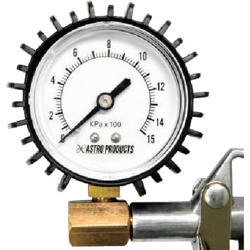 アストロプロダクツ　エアタイヤゲージ　ガンタイプ　ノズル付　2001000000869　1 台