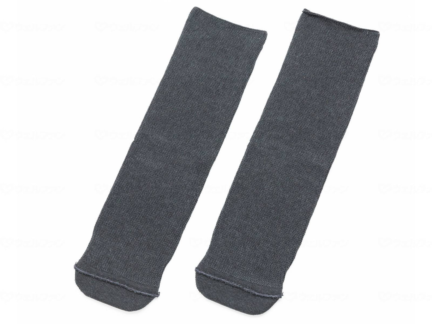 덕무 산업 아유미가 만든 양말 (노비 노비) 블랙 플리