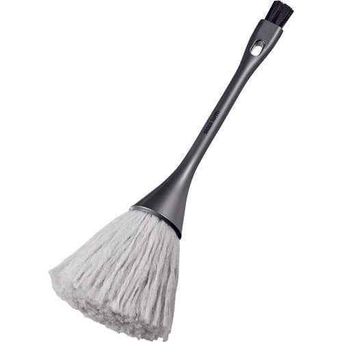 ＳＡＮＷＡ　除電ブラシ（隙間ブラシ付き・グレー）　CD-BR14GYN　1 個