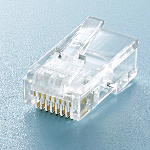ＳＡＮＷＡ　ＲＪ−４５コネクタ（ＣＡＴ５ｅ単線用）　ADT-RJ45-100LN　1 Ｓ