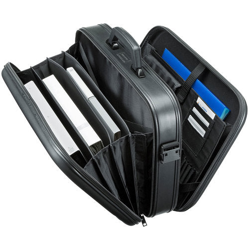 ＳＡＮＷＡ　セミハードＰＣケース（ダブル）　BAG-716BK2　1 個