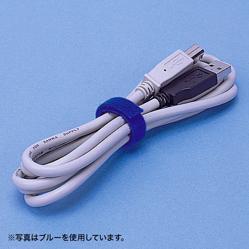 SANWA Cable Tie (Hook and Loop Fastener) CA-MF5KN 1 pc