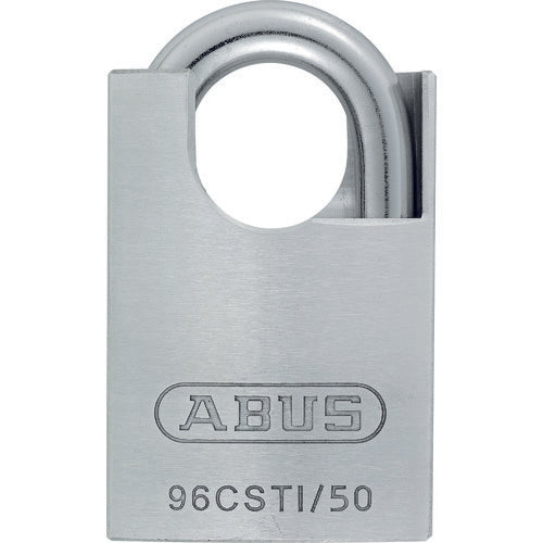 ＡＢＵＳ　シャックルガード付シリンダー南京錠　ＴＩＴＡＬＩＵＭ　９６ＣＳＴＩ／５０　TITALIUM 96CSTI/50　1 個