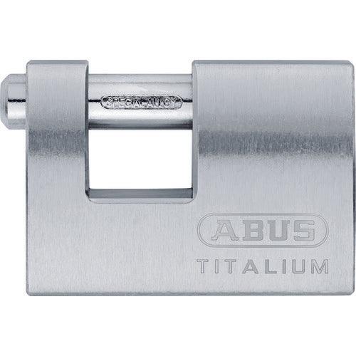 ＡＢＵＳ　カンヌキ式シリンダー南京錠　幅７０ｍｍ　ＴＩＴＡＬＩＵＭ　９８ＴＩ／７０　TITALIUM 98TI/70　1 個