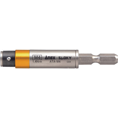 아넥스 전기 공사용 토크 어댑터 M4 1.4N・m ATA-M4 1개