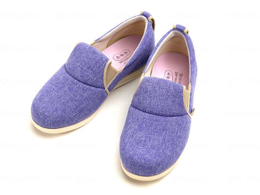 Tokutake Sangyo Relaxed Easy Slip-On Lavender L
