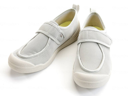 Tokutake Industry Quick Hospital Shoes Gray L