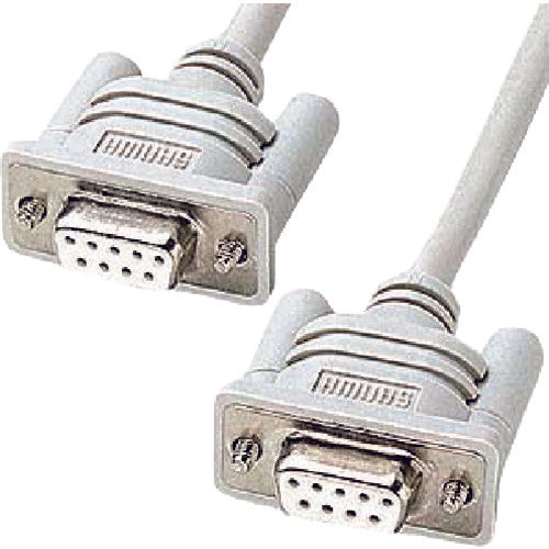 SANWA RS-232C 케이블(모뎀·TA용·4m) KRS-433XF-4K 1개