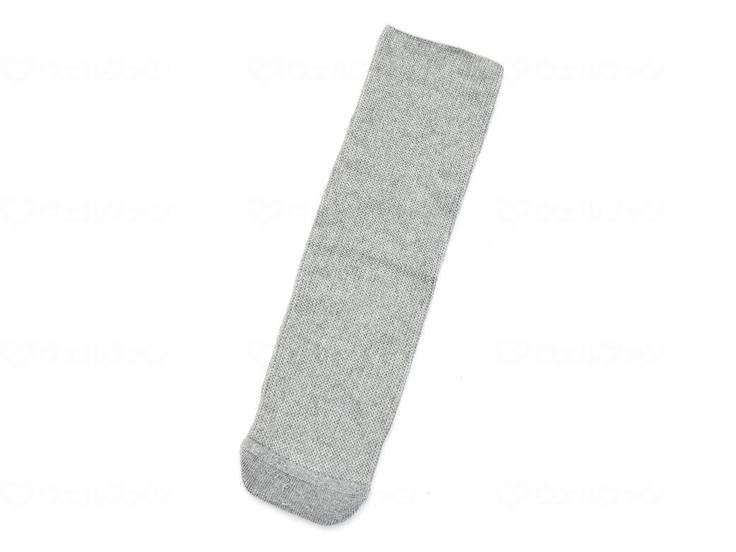 Stretchable socks made by Tokutake Sangyo Ayumi II Grey One-foot free