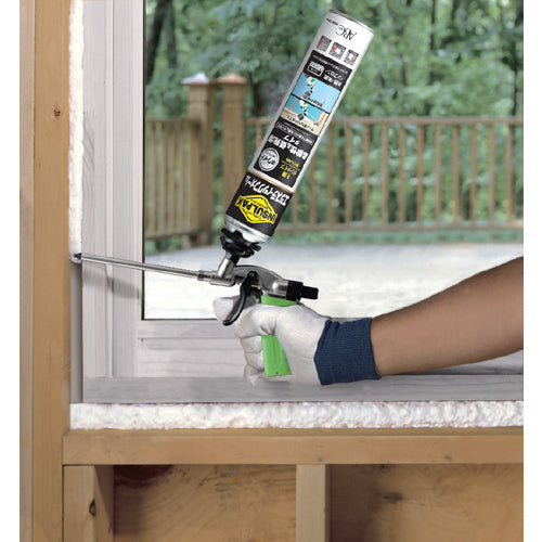 ABC Simple Foaming Urethane Foam One-liquid Gun Type Elastic Urethane Foam Insul Pack Insul Elastic Foam 750ml Foam Color: White ELASF 1 Bottle