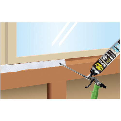 ABC Simple Foaming Urethane Foam One-liquid Gun Type Elastic Urethane Foam Insul Pack Insul Elastic Foam 750ml Foam Color: White ELASF 1 Bottle