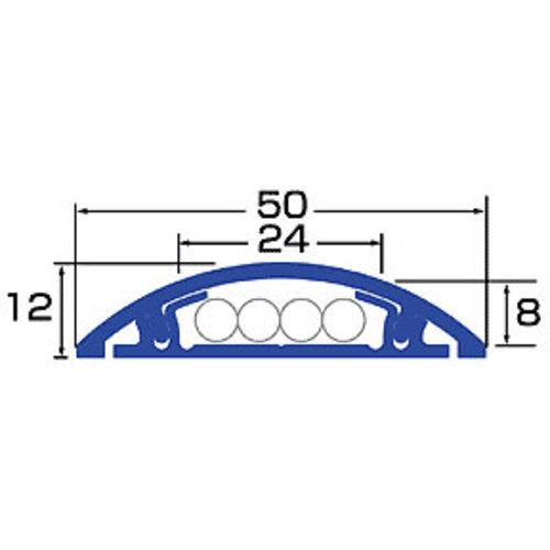 SANWA Cable Cover (Wood Grain) CA-R50M 1 pc