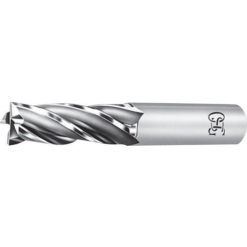 ＯＳＧ　ハイススクエアエンドミル　４刃センタカット　ショート　刃径８ｍｍ　シャンク径１０ｍｍ　８０７１６　CC-EMS-8　1 本