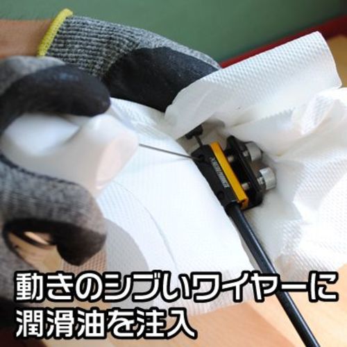 アストロプロダクツ　車輌整備用工具（タイヤ・ブレーキ関連）　ワイヤーインジェクター　２穴タイプ　幅４０×奥行２０×高さ３９ｍｍ　2009000004467　1 個