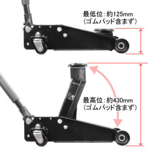 Astro Products 2.5 TON Garage Jack 2006000001403 1 unit