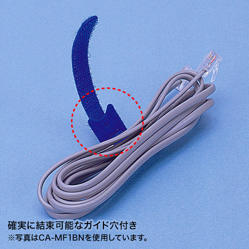 SANWA Cable Tie (Hook and Loop Fastener) CA-MF3BN 1 pc