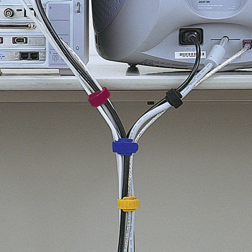 SANWA Cable Tie (Hook and Loop Fastener) CA-MF3BN 1 pc